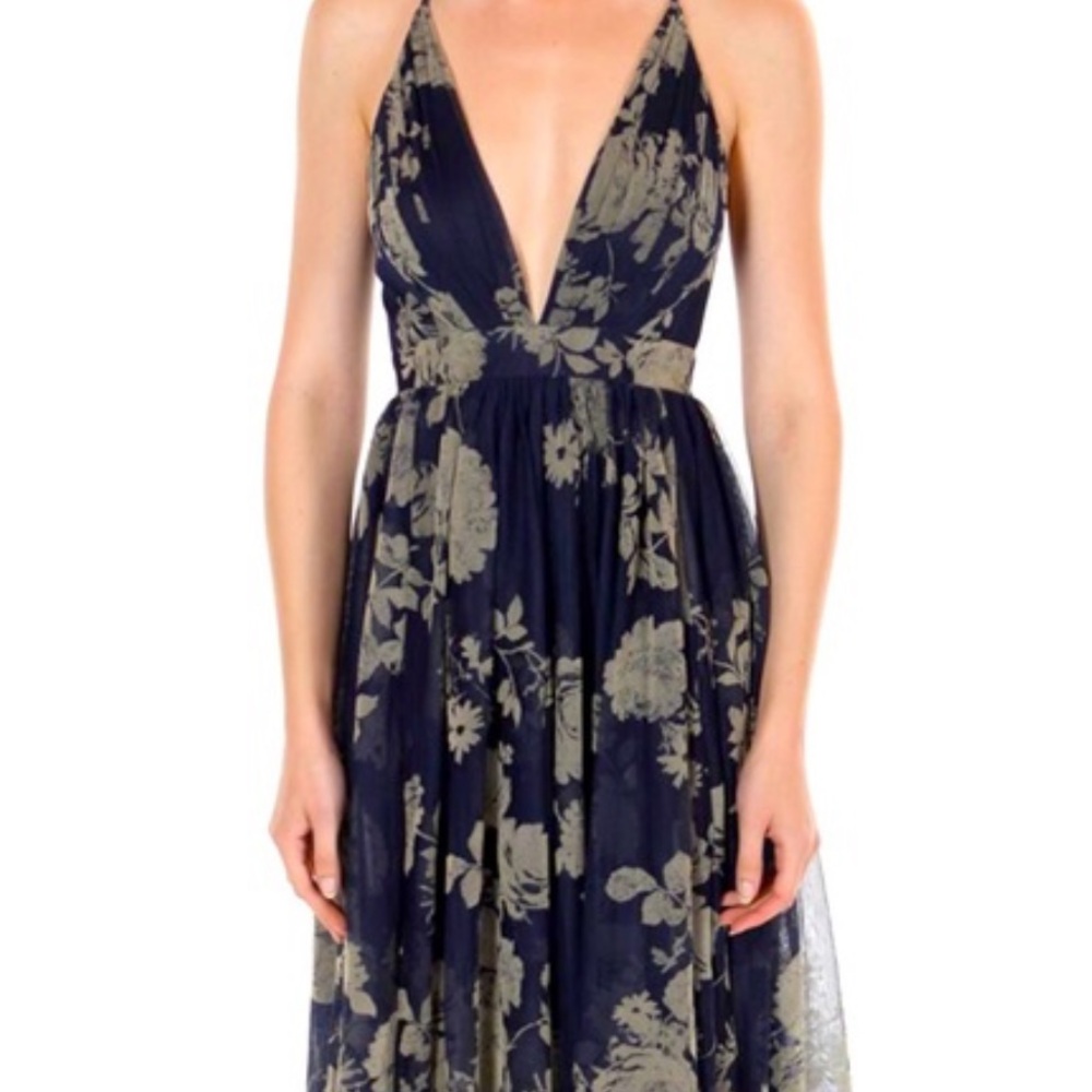 Luxxel Floral Maxi Dress